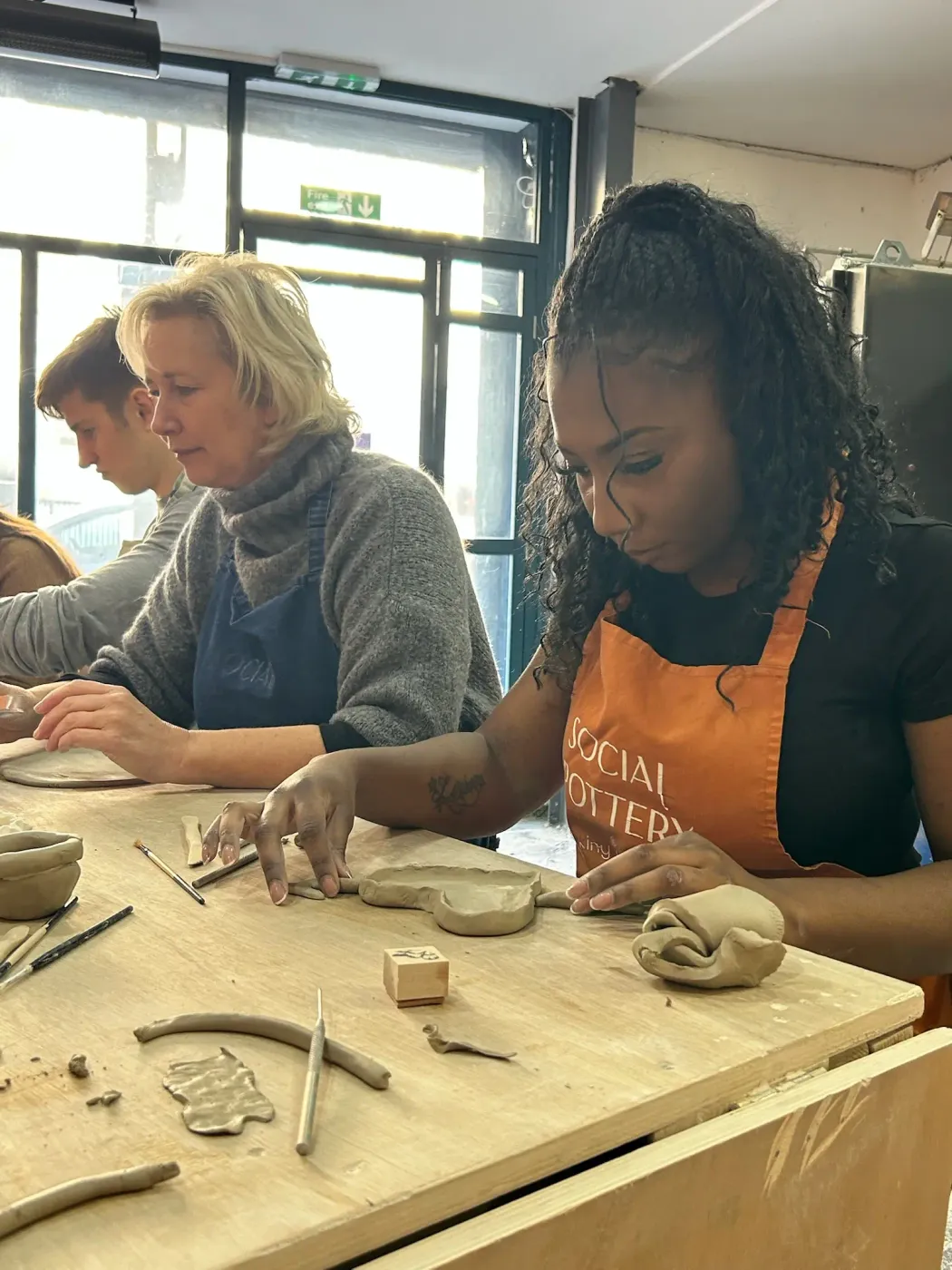 Hand-Build & Decorate Ceramics Workshop at Social Pottery Studio 221, Camden Town