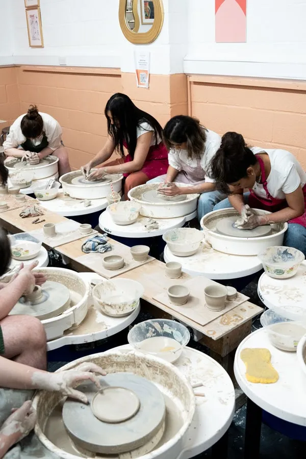 6-Week Beginner Wheel Throwing Course (Level 1) at Social Pottery Studio 221, Camden Town