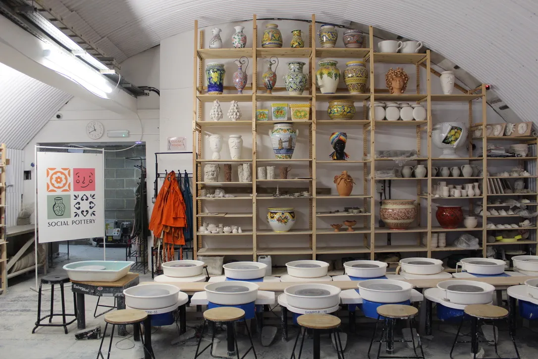 Introductory Pottery Wheel Taster Class at Social Pottery Studio 221, Camden Town