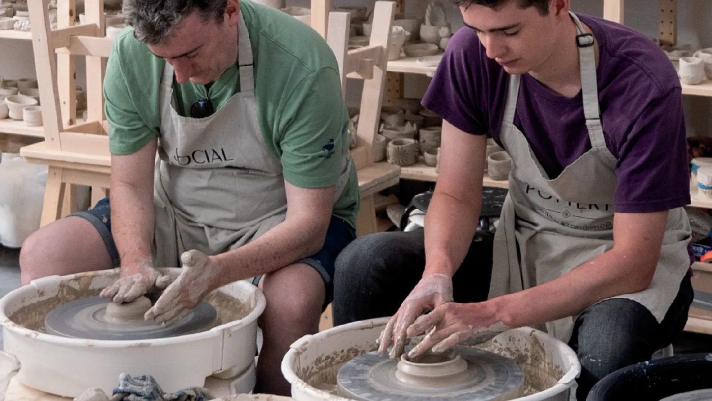 Introductory Pottery Wheel Taster Class at Social Pottery Studio 221, Camden Town