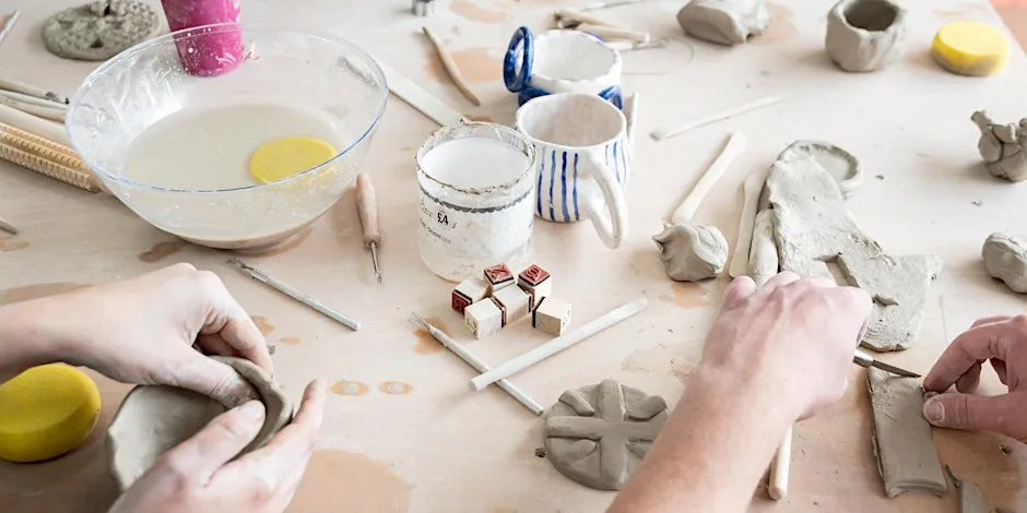 Pottery Making Taster Class: Hand Building & Wheel Throwing at Social Pottery Studio 221, Camden Town