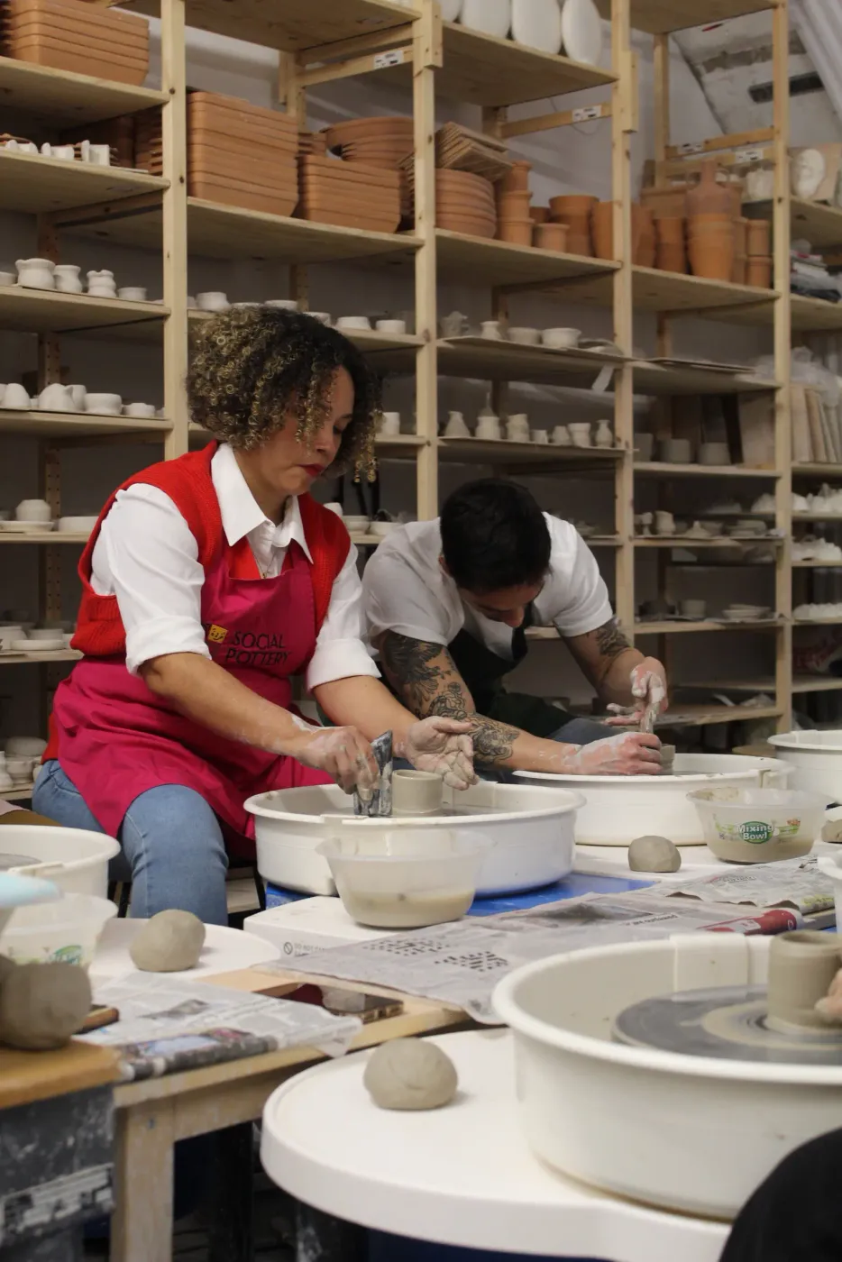 1-Hour Pottery Wheel Taster Class at Social Pottery Studio 221, Camden Town