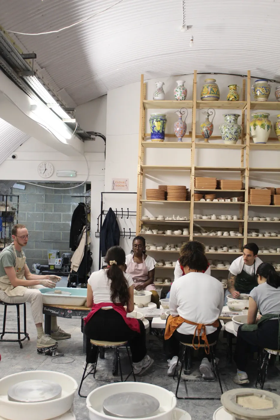1-Hour Pottery Wheel Taster Class at Social Pottery Studio 221, Camden Town