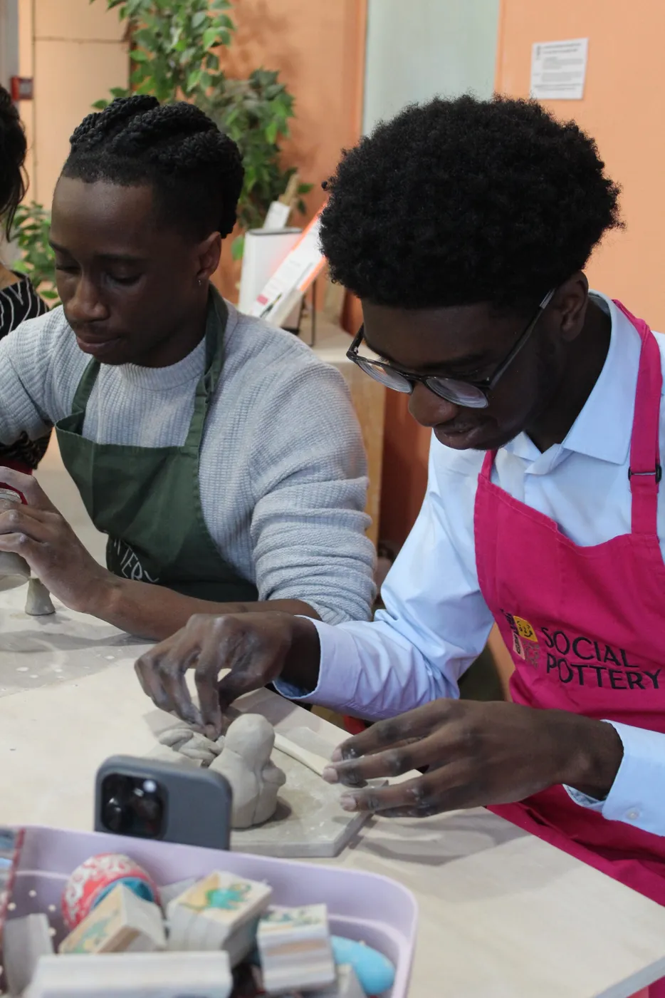 Hand-Build & Decorate Ceramics Workshop at Social Pottery Studio 221, Camden Town
