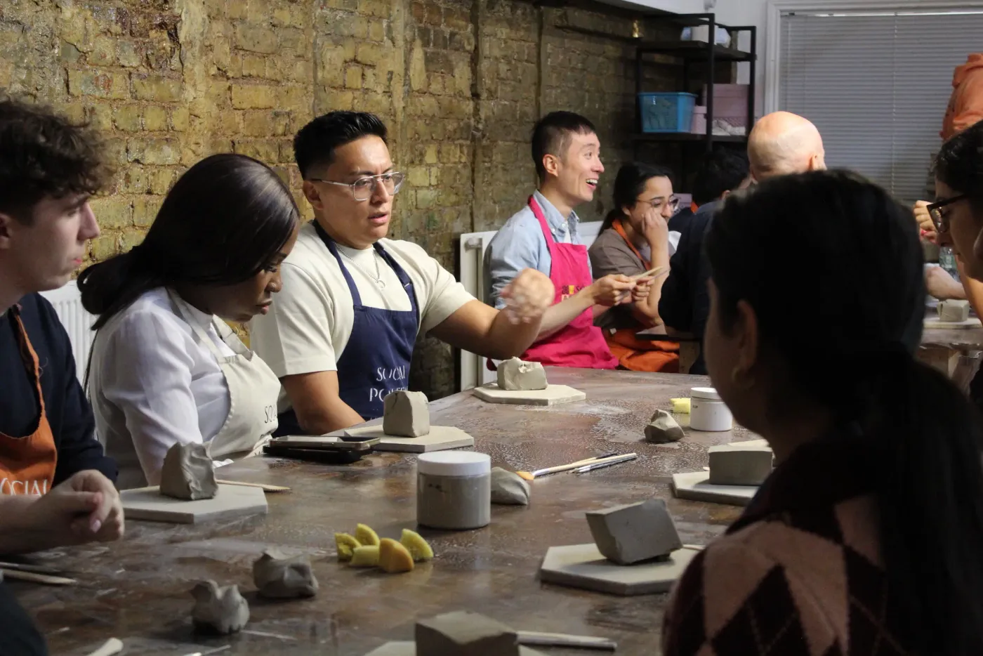 Hand-Build & Decorate Ceramics Workshop at Social Pottery Studio 221, Camden Town