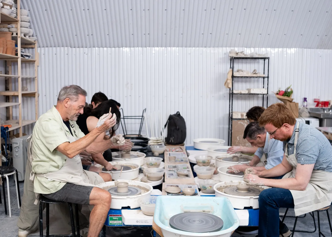 Introductory Pottery Wheel Taster Class at Social Pottery Studio 221, Camden Town