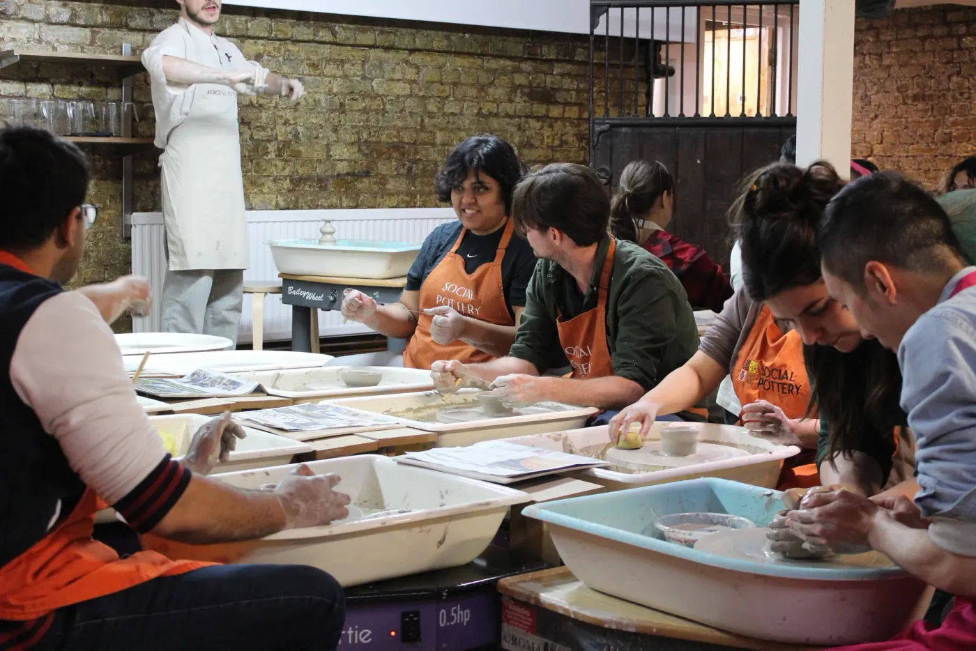 1-Hour Pottery Wheel Taster Class at Social Pottery Studio 221, Camden Town