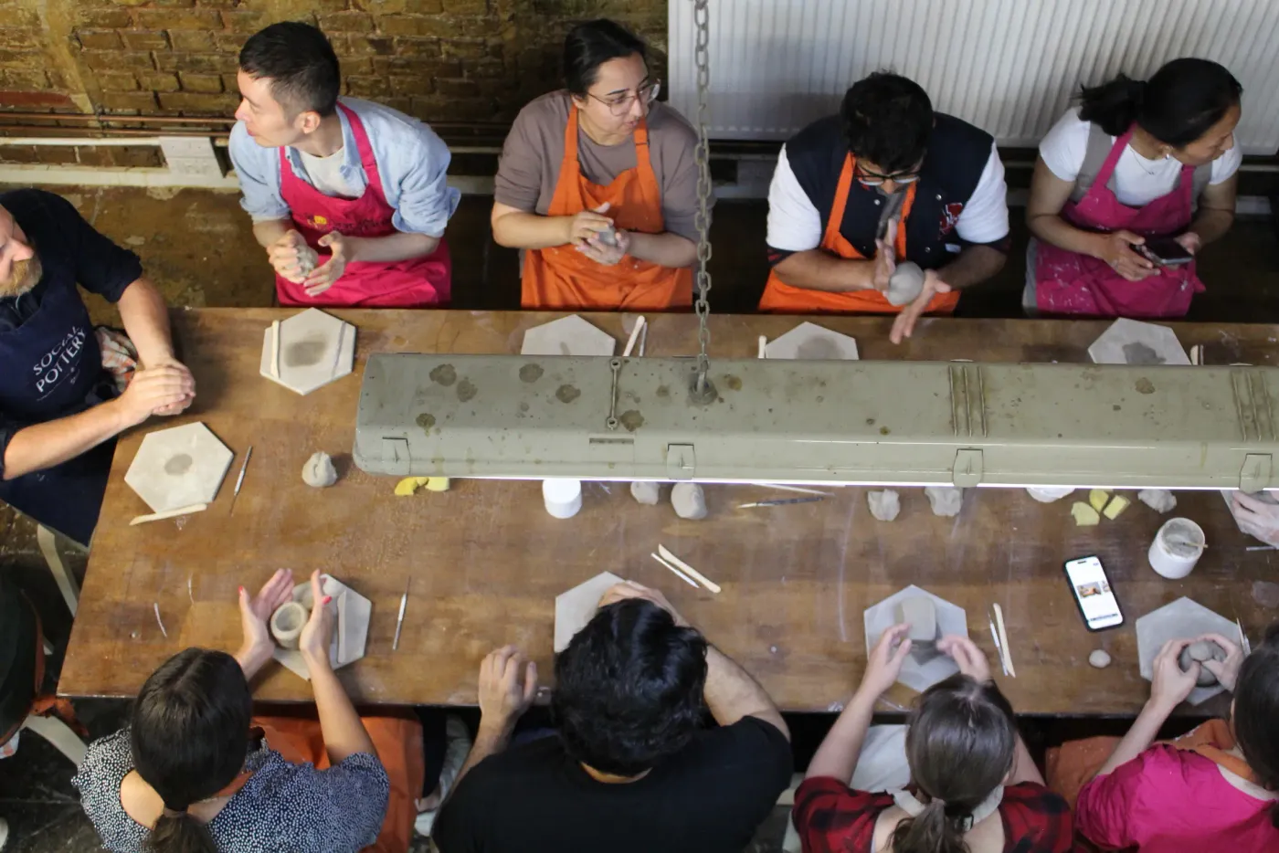 Hand-Build & Decorate Ceramics Workshop at Social Pottery Studio 221, Camden Town