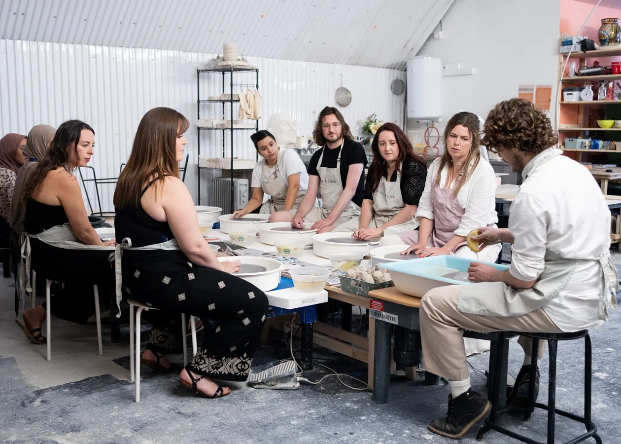 Introductory Pottery Wheel Taster Class at Social Pottery Studio 221, Camden Town