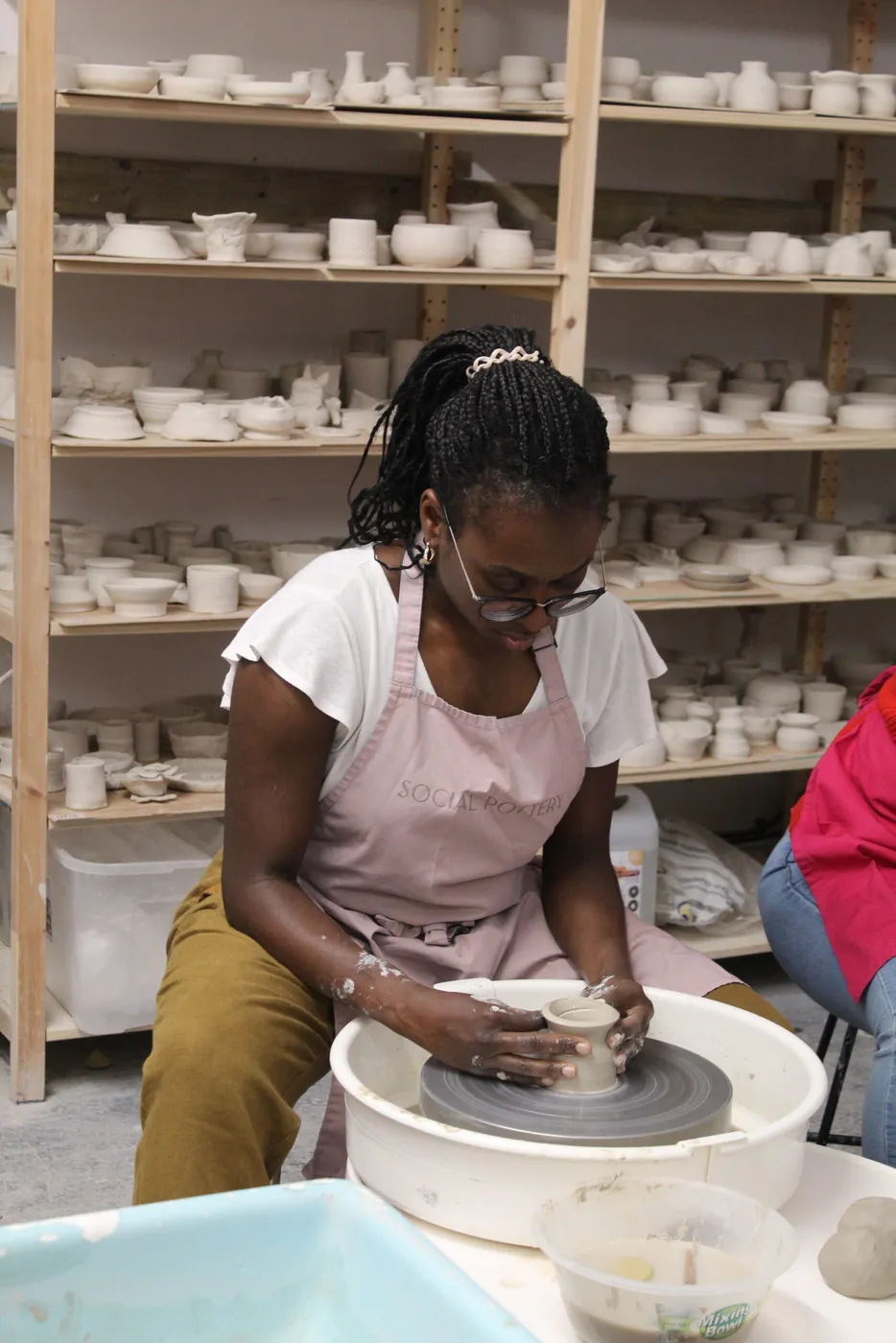 Introductory Pottery Wheel Taster Class at Social Pottery Studio 221, Camden Town